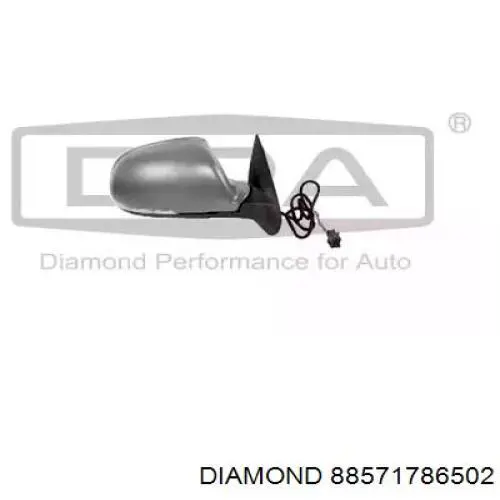 88571786502 Diamond/DPA Nakładka (pokrywa) lusterka wstecznego lewa
