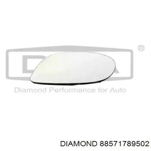 Wkład lusterka wstecznego prawego Diamond/DPA 88571789502 cena, od 16,22 USD