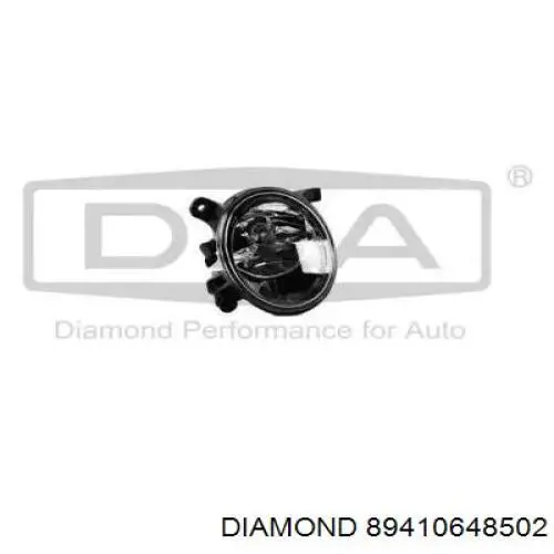 89410648502 Diamond/DPA Lampa przeciwmgielna prawa