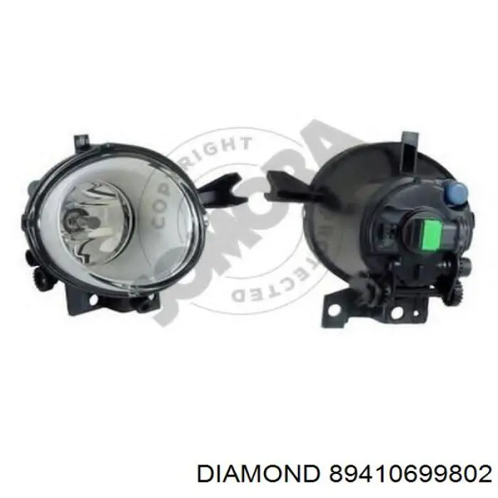 Lampa przeciwmgielna prawa Diamond/DPA 89410699802 cena, od 47,67 USD