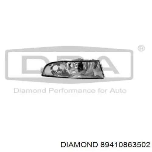 89410863502 Diamond/DPA Lampa przeciwmgielna prawa
