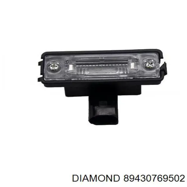 89430769502 Diamond/DPA Lampa oświetlenia tylnej tablicy rejestracyjnej