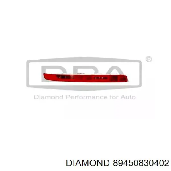 89450830402 Diamond/DPA Lampa zespolona zderzaka tylnego lewa