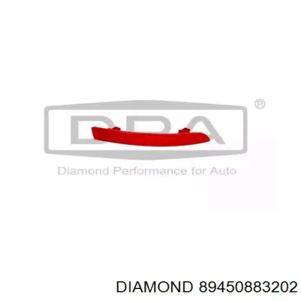 Lampa odblaskowa zderzaka tylnego prawa Diamond/DPA 89450883202 cena, od 12,20 USD