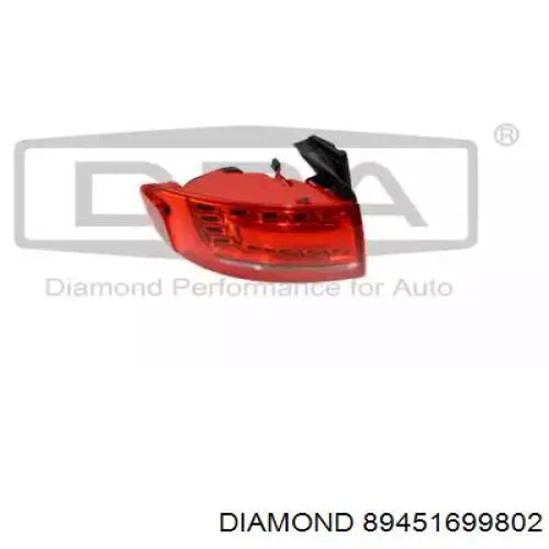 89451699802 Diamond/DPA lampa zespolona tylna lewa zewnętrzna