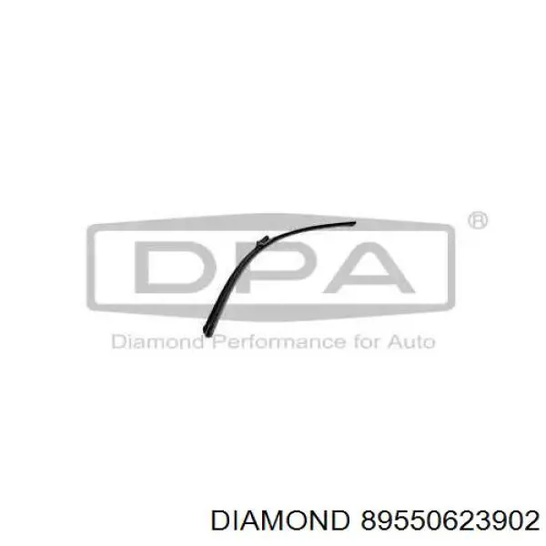 Do koszyka 89550623902 Diamond/DPA Pióro wycieraczki szyby przedniej, zestaw (2 szt.)