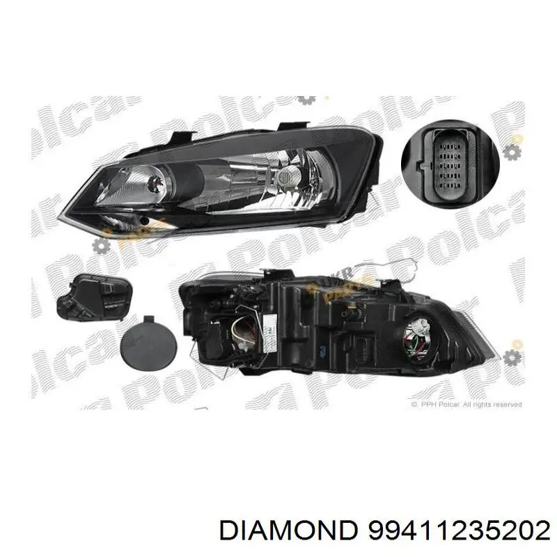 Reflektor prawy VALEO 44082 cena, od 114,89 USD