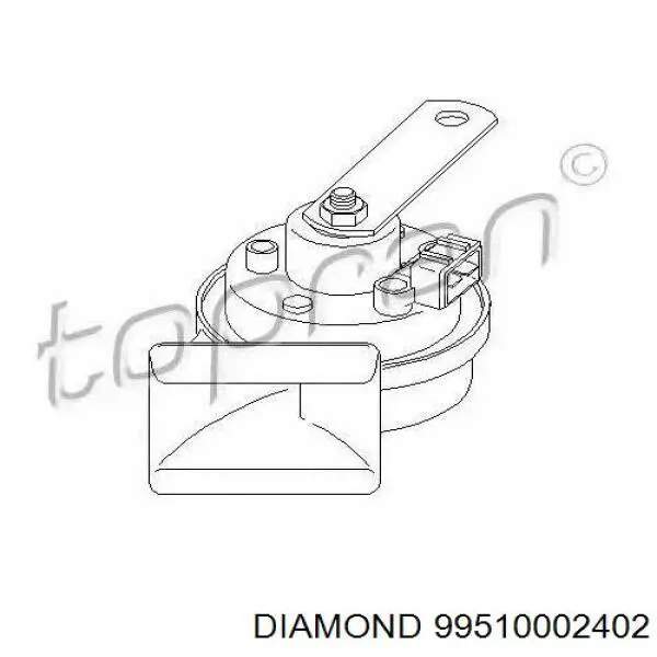 Sygnał dźwiękowy (klakson) Skoda Felicia I kombi (6U5, 795) (1995 - 1997) cena, od 7,04 USD
