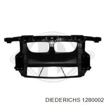 Do koszyka 51647058593 BMW Osłona chłodnicy kompletna (panel mocowania reflektorów)