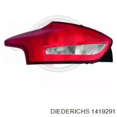 F1EB13405BE Ford Lampa zespolona tylna lewa