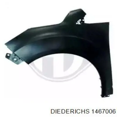 Do koszyka PAM51R16008AD Ford Błotnik przedni prawy