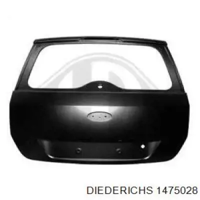 Drzwi tylne (bagażnika 3/5) do Ford Fusion  JU