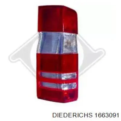 Lampa zespolona tylna lewa Mercedes A0008260451 cena, od 78,52 USD