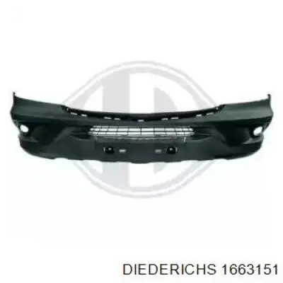 A90688016709B51 Mercedes Zderzak przedni