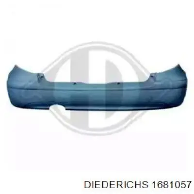 1681057 Diederichs Zderzak tylny