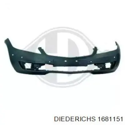 A16988541389999 Mercedes Zderzak przedni