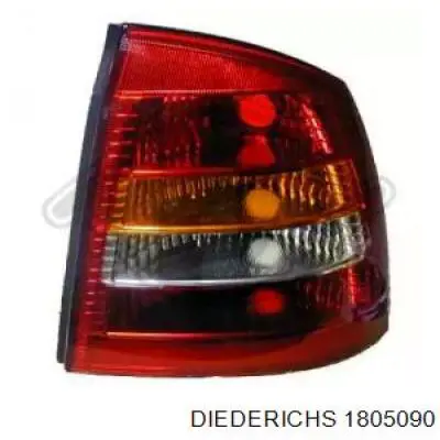 Lampa zespolona tylna prawa 9117440 General Motors