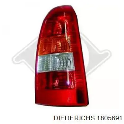 Do koszyka 393033 Opel Lampa zespolona tylna lewa