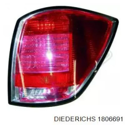 Lampa zespolona tylna lewa 4421950LUE Depo/Loro/Abakus