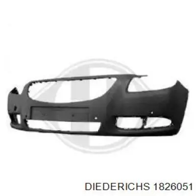 Do koszyka 6400646 Opel Zderzak przedni