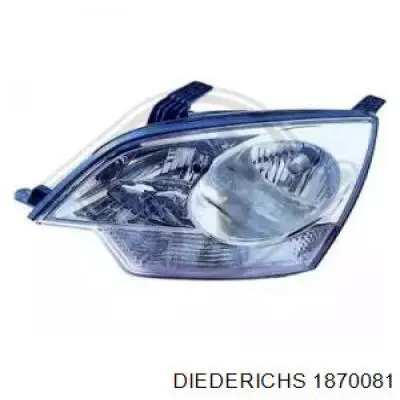 Do koszyka 1870081 Diederichs Reflektor lewy