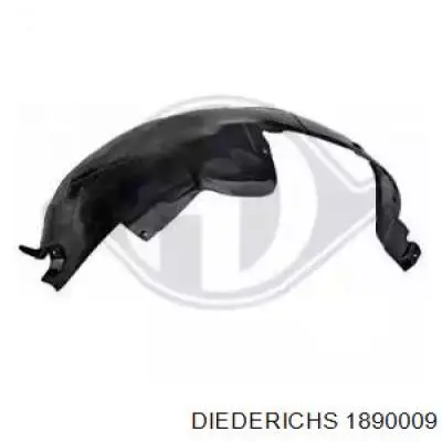 Nadkole błotnika przedniego lewe Diederichs 1890009 cena, od 17,93 USD
