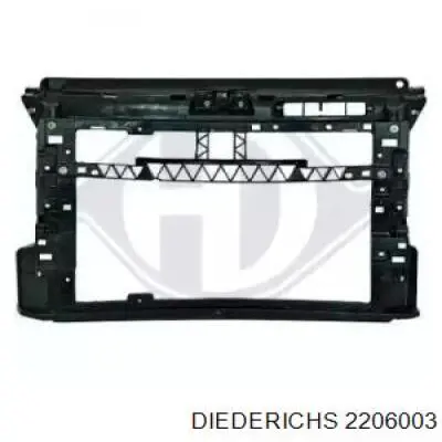 Do koszyka 6R0805588M VAG Osłona chłodnicy kompletna (panel mocowania reflektorów)