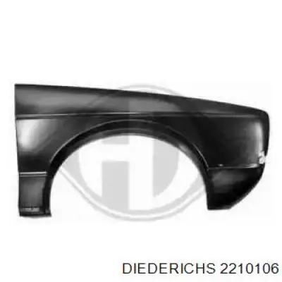 Błotnik przedni prawy Volkswagen Golf I hatchback (17) (1974 - 1985) cena, od 314,20 USD