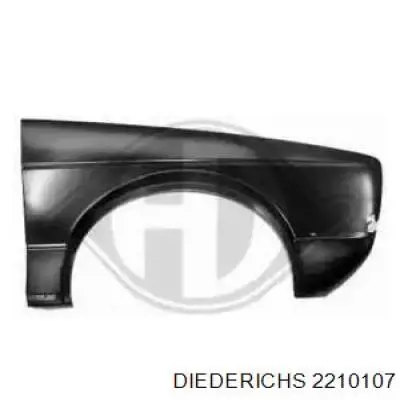 Błotnik przedni lewy do Volkswagen Golf I 17