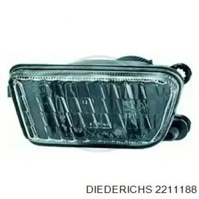 Lampa przeciwmgielna lewa/prawa Diederichs 2211188 cena, od 69,08 USD