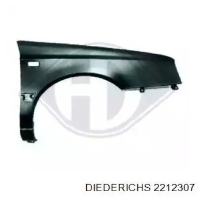 Błotnik przedni lewy Diederichs 2212307 cena, od 50,95 USD