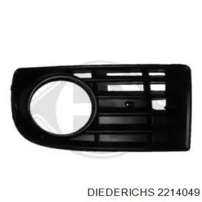 Zaślepka (kratki) lamp przeciwmgielnych zderzaka przedniego lewa 05310455 Depo/Loro/Abakus