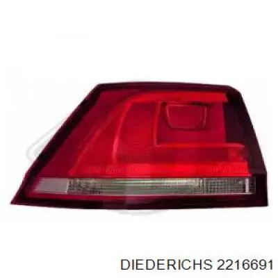 5G9945095H VAG Lampa zespolona tylna lewa zewnętrzna
