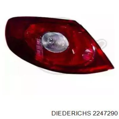 Lampa zespolona tylna prawa zewnętrzna Magneti Marelli LLG321 cena, od 148,12 USD