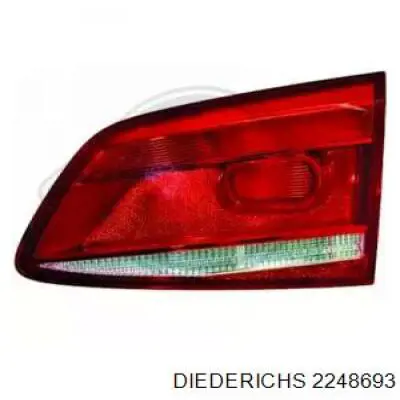 3AF945093L VAG Lampa zespolona tylna lewa wewnętrzna