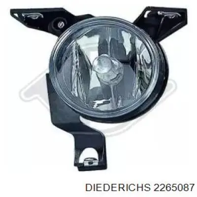 3412006LUQ Depo/Loro Lampa przeciwmgielna lewa