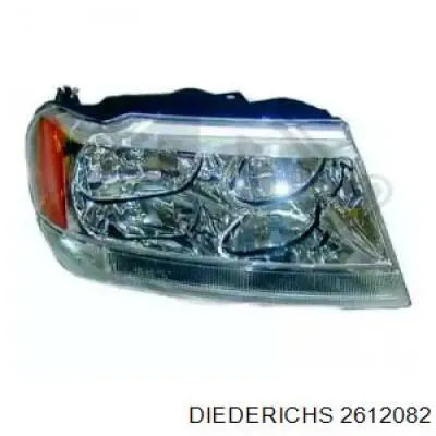 Do koszyka 68086528AA Chrysler Reflektor prawy
