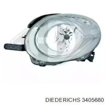 52089190 Fiat/Alfa/Lancia Reflektor prawy
