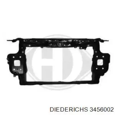 Do koszyka 51818308 Fiat/Alfa/Lancia Osłona chłodnicy kompletna (panel mocowania reflektorów)