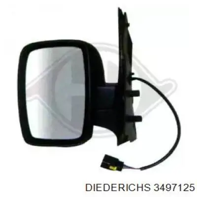 Do koszyka 12473040 Peugeot/Citroen Lusterko wsteczne lewe