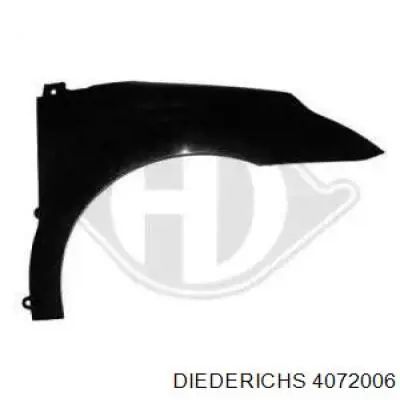 Błotnik przedni prawy Peugeot/Citroen 9646133277 cena, od 55,22 USD