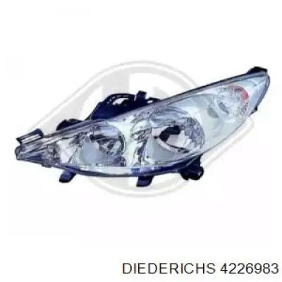 Reflektor lewy 43242 VALEO