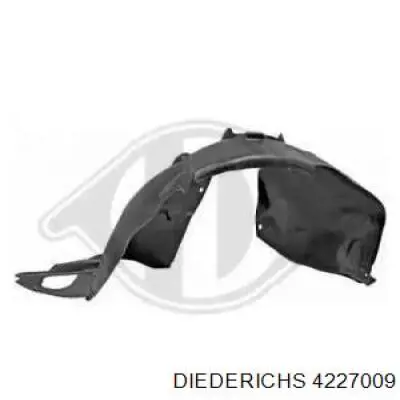 Do koszyka 9673768880 Peugeot/Citroen Nadkole błotnika przedniego lewe