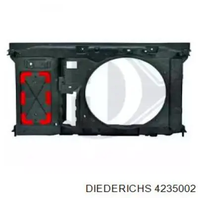 Dyfuzor chłodnicy 5712041R Polcar