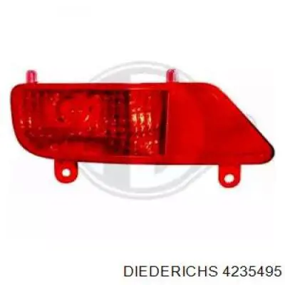 Do koszyka 9685463380 Peugeot/Citroen Przednia lampa przeciwmgielna tylna lewa