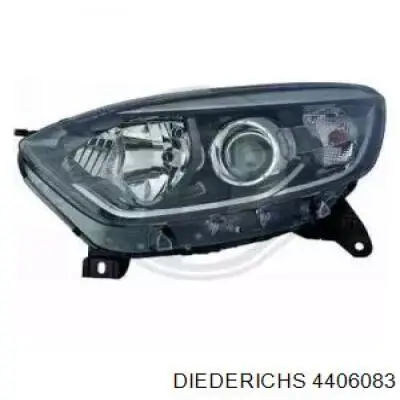 2014696152 TYC Reflektor lewy