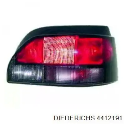 Do koszyka 7700796117 Renault (RVI) Lampa zespolona tylna lewa