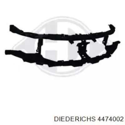 4474002 Diederichs Osłona chłodnicy kompletna (panel mocowania reflektorów)