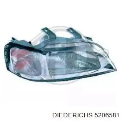 Reflektor lewy 3811091E Polcar