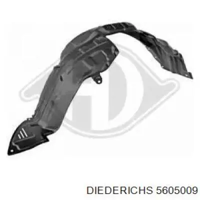 Nadkole błotnika przedniego lewe Mazda 2 II hatchback (DE) (2007 - 2014) cena, od 59,04 USD